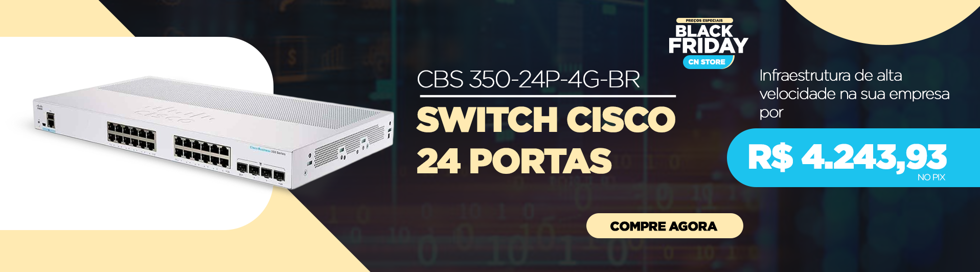 Switch cisco 24 horas